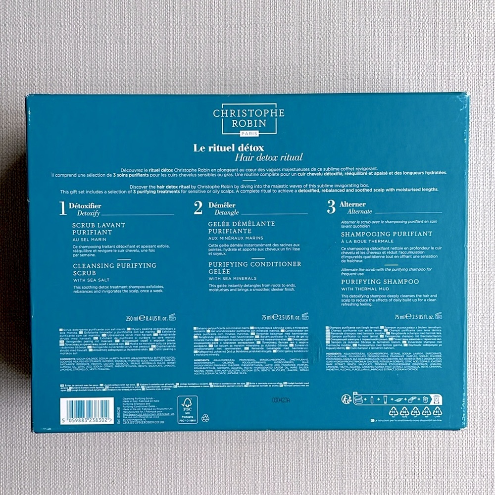 Christophe Robin Hair Detox Ritual set - Picture 5 of 12